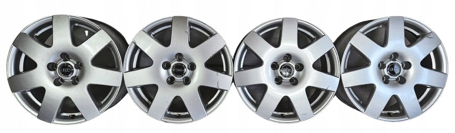 4x Alufelge 17 Zoll 7.0" 5x112 45ET 3B0071492 Audi A4 B6 B7 Passat Beetle Sharan FEL1142361066om