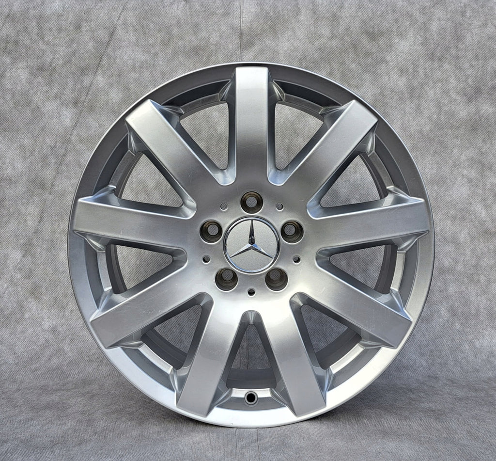 1x Alufelge 17 Zoll 8.0" 5x112 38ET Glanz Silber 2114013502 Mercedes-Benz W211 FEL5319485287rh