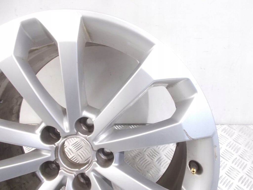 1x Alufelge 18 Zoll 8.0" 5x112 39ET Glanz Silber 8R0601025BM Audi Q5 Rim Wheel FEL3258285408ij