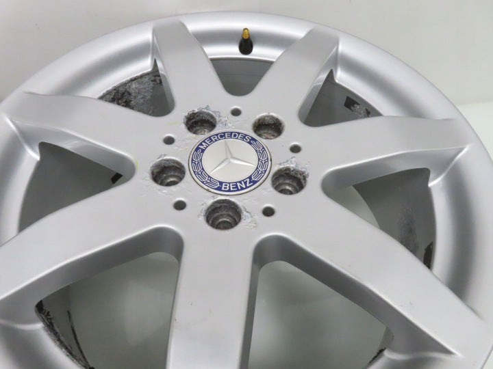 4x Alufelge 17 Zoll 7.5" 5x112 47 5ET Silber A2044015902 Mercedes-Benz W204 FEL7227578457cy