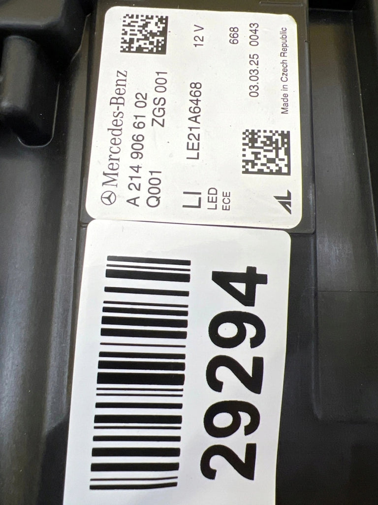 Frontscheinwerfer Mercedes-Benz A2149066102 LED Links Scheinwerfer Headlight SCH3620418472jn