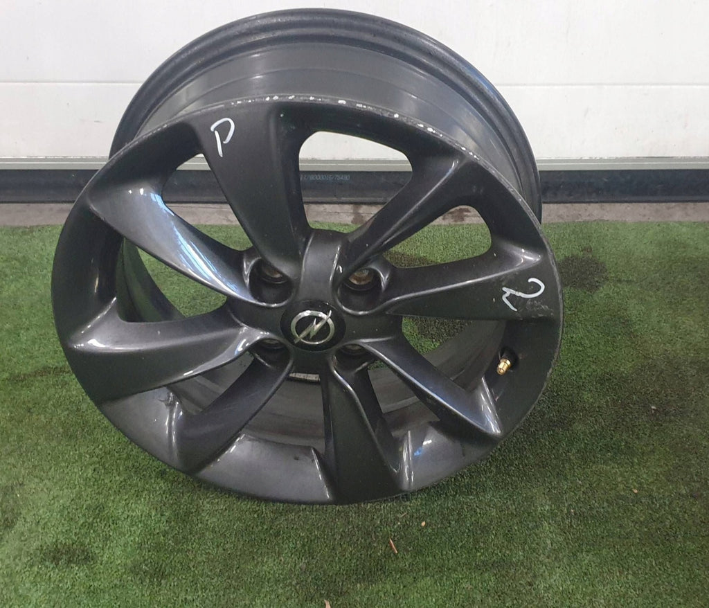 1x Alufelge 15 Zoll 4x100 Opel Corsa E Rim Wheel FEL3553055572pg
