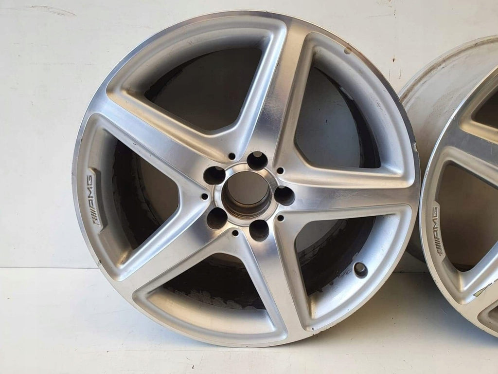 1x Alufelge 18 Zoll 9.5" 5x112 A2184011502 Mercedes-Benz Cls Amg Rim Wheel