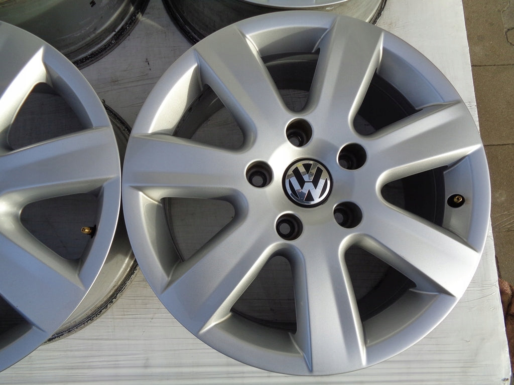 4x Alufelge 17 Zoll 7.5" 5x130 50ET Glanz Silber 7P6601025 Audi Q7 Touareg FEL2766151583pl