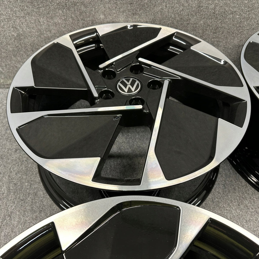 4x Alufelge 18 Zoll 7.5" 5x112 50ET Glanz Graphit 10A601025C Mg Id.3 E11 FEL9761795508rv