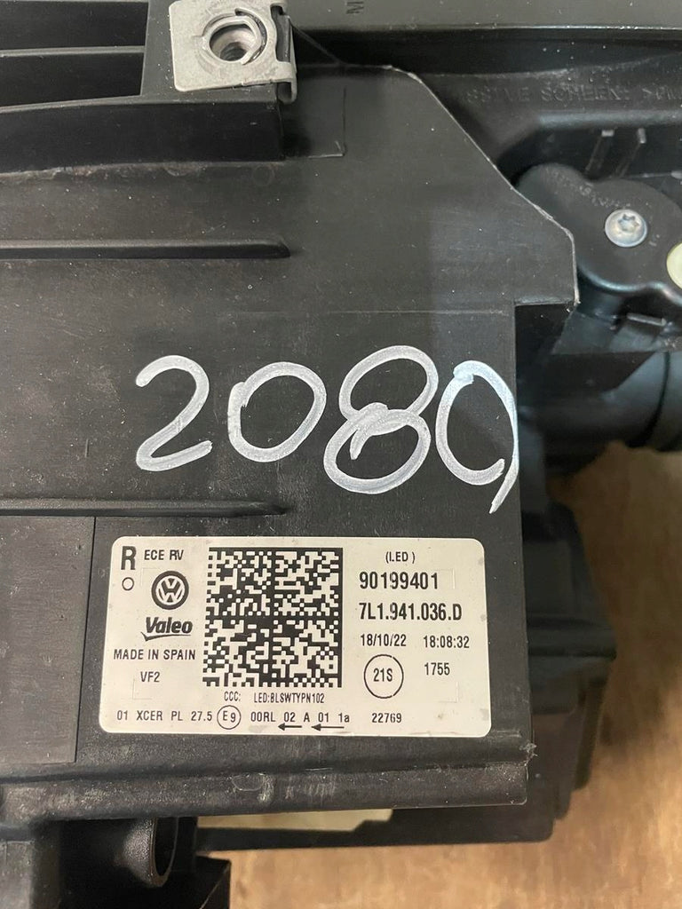 Frontscheinwerfer VW Multivan Transporter Caravelle 7L1941036D Rechts Headlight SCH8011945040jt