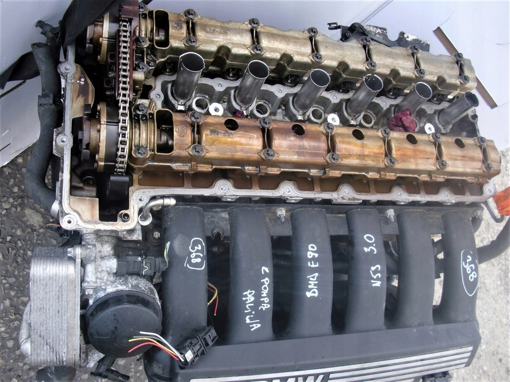 Motor BMW E60 3 E90 N53B30A 3.0 179TKm 2009 Benzin Engine Unkomplett