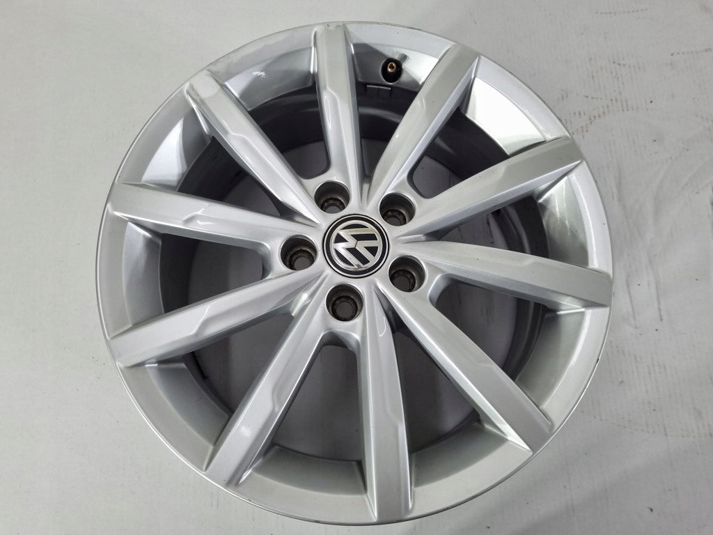 1x Alufelge 16 Zoll 7.0" 5x100 46ET Glanz Grau 6C0601025A VW I Rim Wheel FEL4583225319el