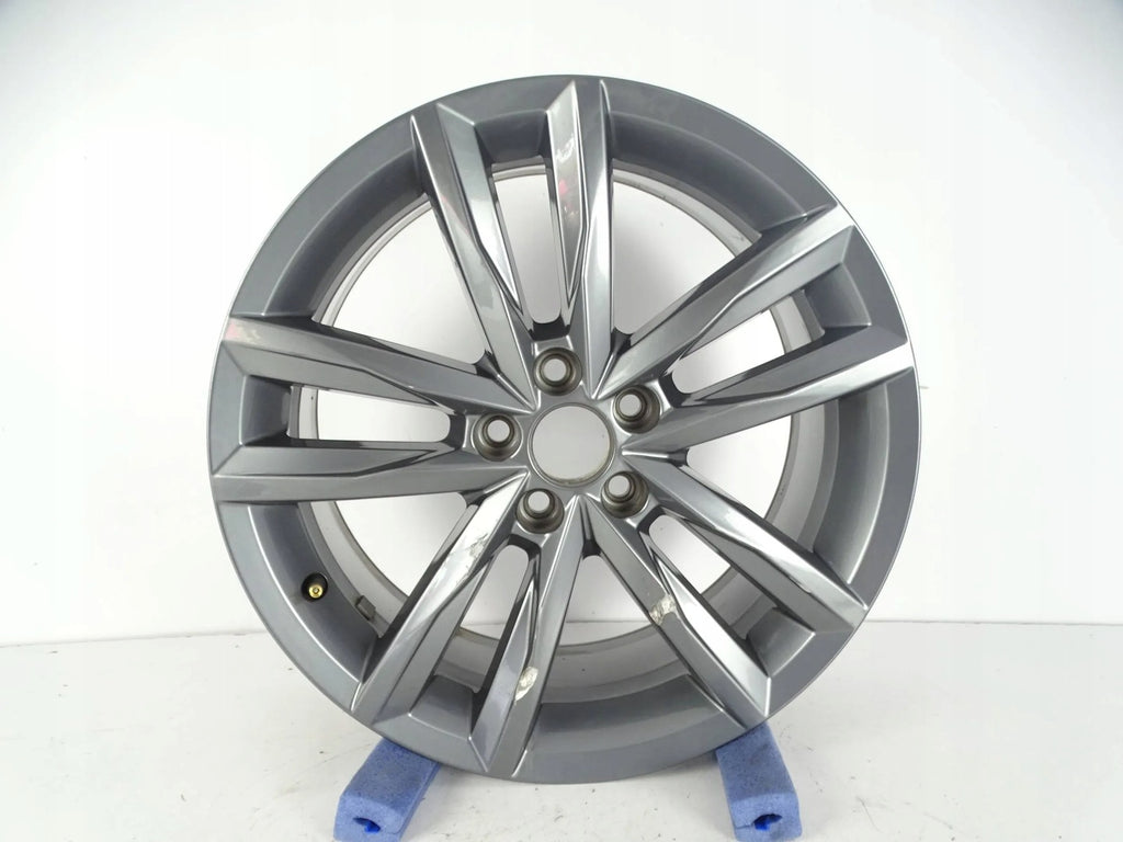 1x Alufelge 17 Zoll 7.0" 5x100 51ET Glanz Silber 2G0601025B, 2G0601025J VW Polo