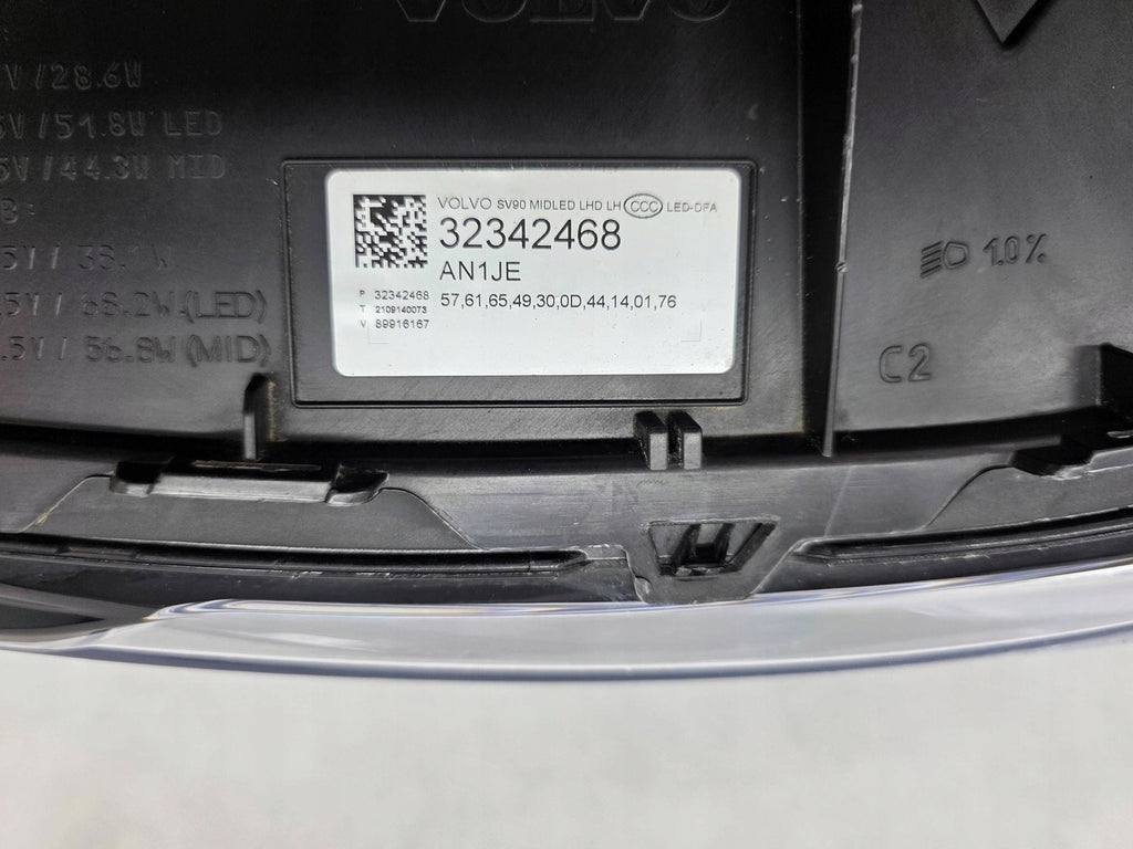 Frontscheinwerfer Volvo S90 V90 32342468 Full LED Links Scheinwerfer Headlight SCH7229370411wt