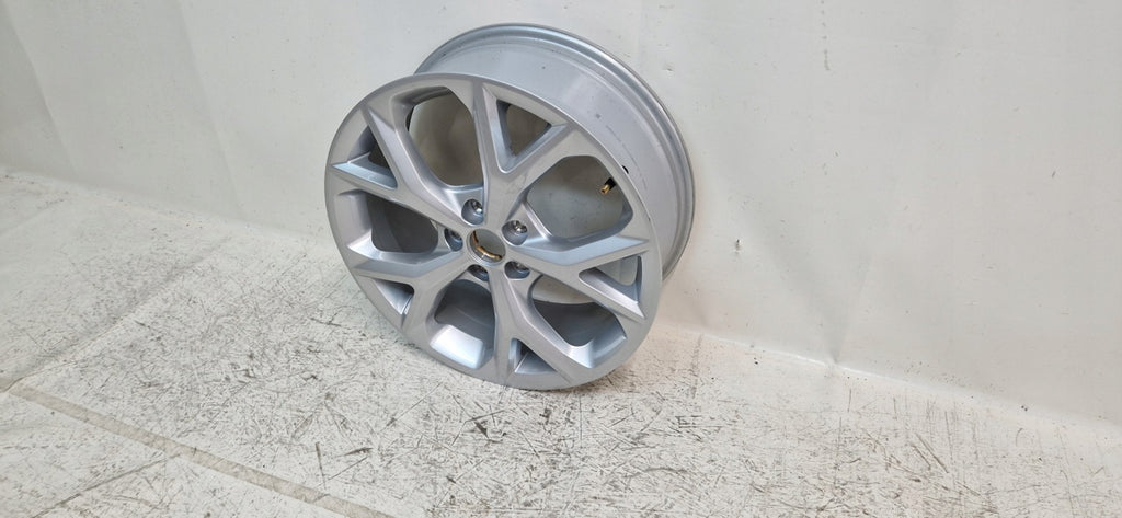 1x Alufelge 17 Zoll 6.5" 5x100 48ET Glanz Silber 6F9601205H Seat Ibiza I FEL5096077604bz