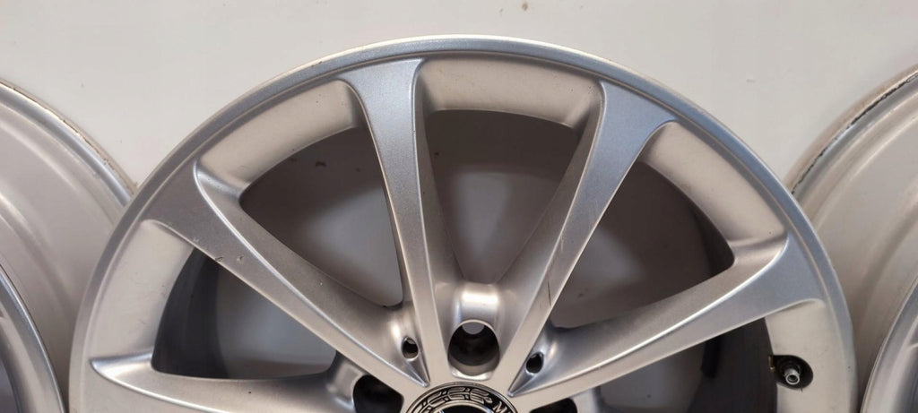 4x Alufelge 17 Zoll 6.5" 5x112 44ET Glanz Silber A1774010300 Mercedes-Benz W247 FEL3955974456wo