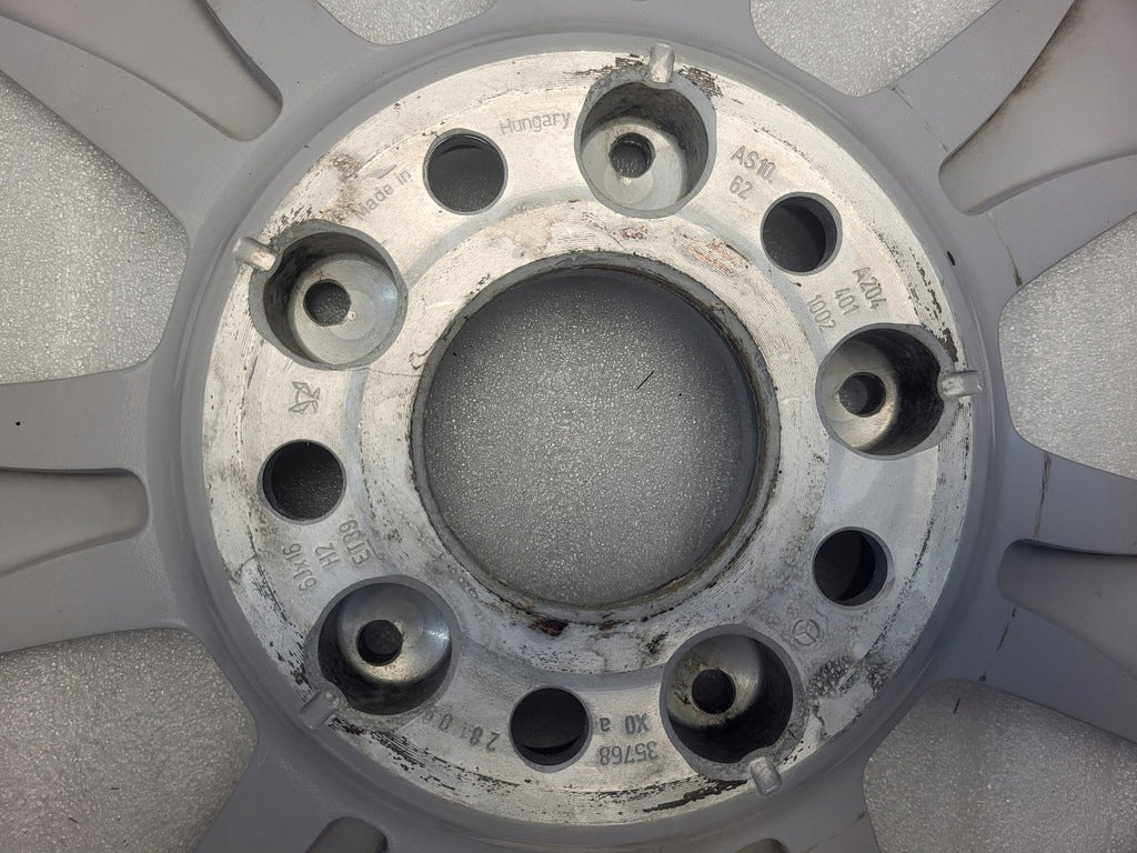 1x Alufelge 16 Zoll 6.0" 5x112 39ET Glanz Silber A2044011002 Mercedes-Benz W204 FEL5904705431ri