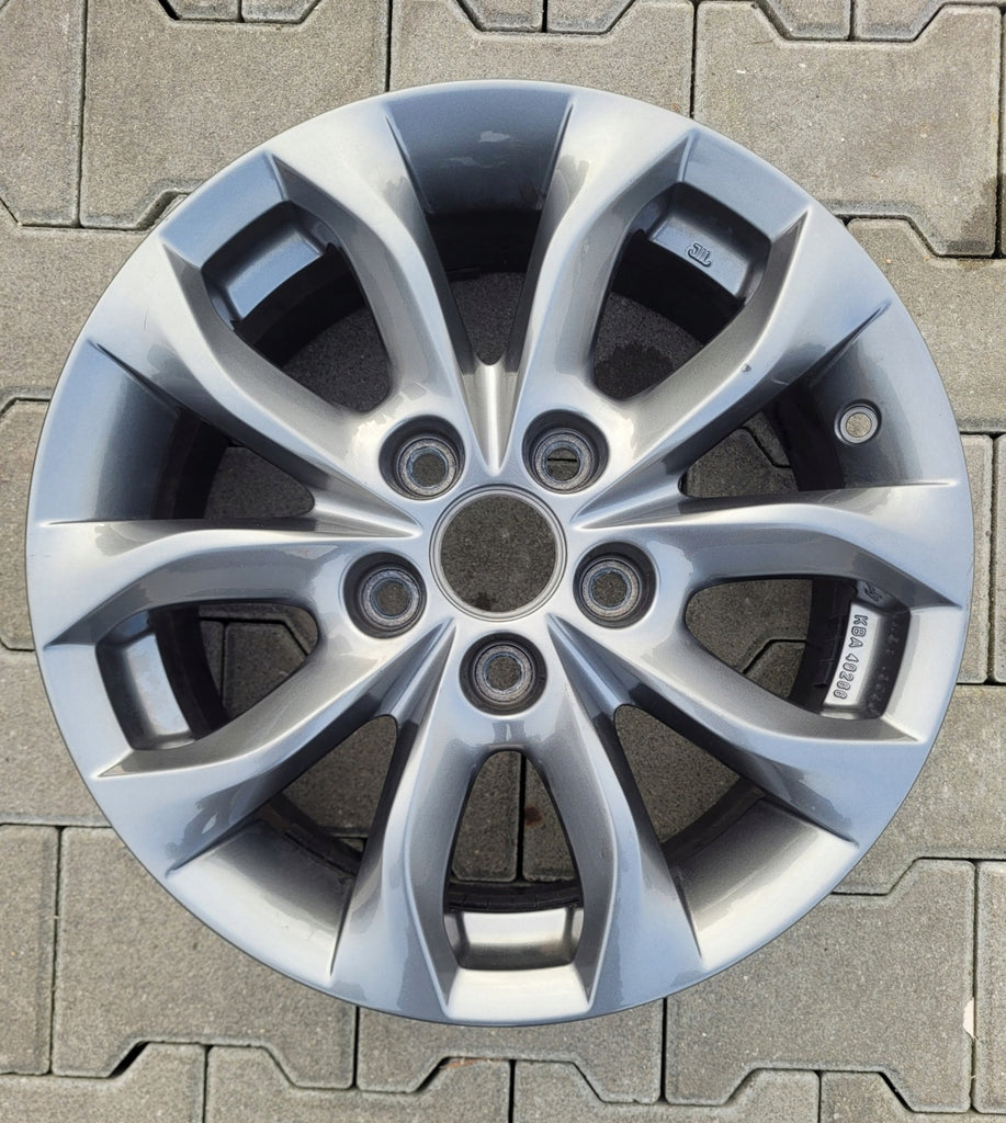 1x Alufelge 16 Zoll 6.5" 5x114.3 50ET Glanz Silber BJD9V3810 Mazda I Rim Wheel FEL7842183455xw