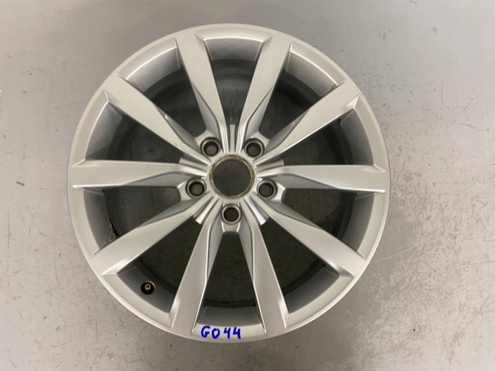 1x Alufelge 17 Zoll 6.0" 5x112 48ET Glanz Silber 5G0601025K VW Golf Vii FEL6575203085ov