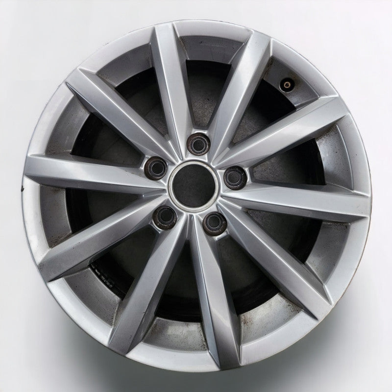 1x Alufelge 16 Zoll 6.5" 5x112 48ET 5TA601025 VW Touran Rim Wheel