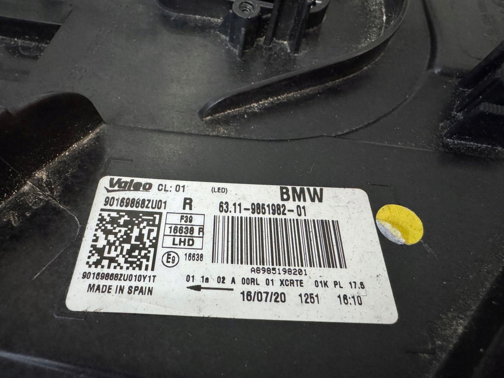 Frontscheinwerfer BMW X2 F39 9851982-01 Rechts Scheinwerfer Headlight SCH2579605618bd