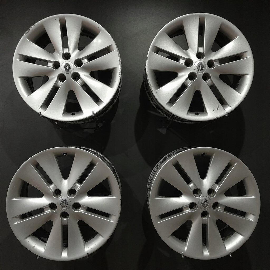 4x Alufelge 18 Zoll 7.5" 5x108 50ET 8200103225 Renault Laguna I Espace Rim Wheel FEL4087493502rf