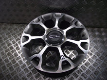 Laden Sie das Bild in den Galerie-Viewer, 1x Alufelge 17 Zoll 7.0" 5x98 41ET Matt Schwarz 735579512 Fiat 1 500l Rim Wheel FEL1190536511gc