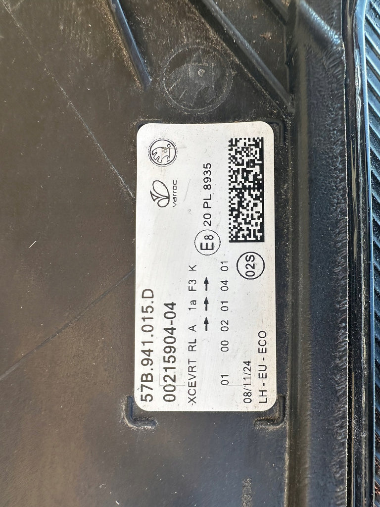 Frontscheinwerfer Skoda Karoq 57B941015D LED Links Scheinwerfer Headlight SCH1392824780ww