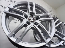 Laden Sie das Bild in den Galerie-Viewer, 4x Alufelge 17 Zoll 7.5" 5x112 36ET Silber Seat Tarraco Superb III Kodiaq FEL5619084724ln