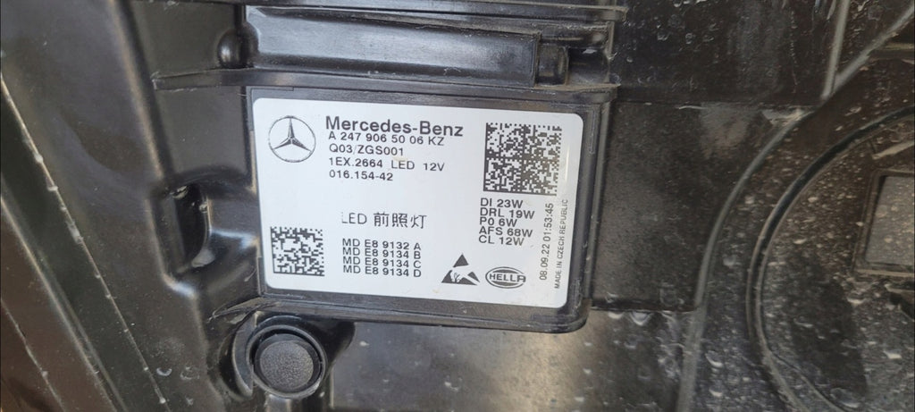 Frontscheinwerfer Mercedes-Benz Gla A2479065006 LED Rechts Headlight SCH3926250975kl