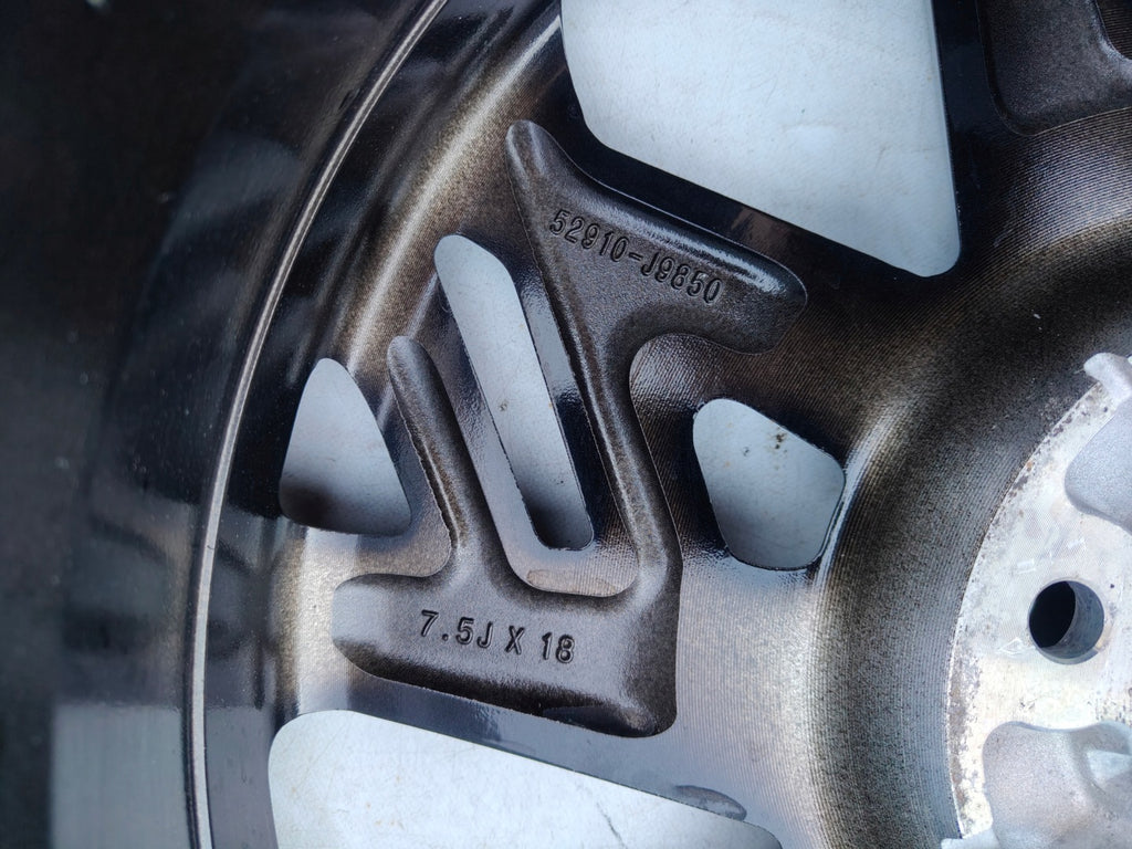 1x Alufelge 18 Zoll 7.5" 5x114.3 52ET 52910J9850 Hyundai Tucson Elantra FEL8843768241kl