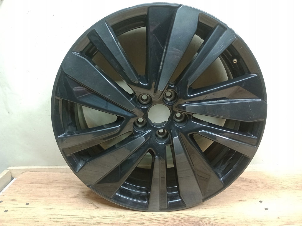 1x Alufelge 19 Zoll 7.0" 5x108 38ET Glanz Graphit 9809685477 Mg Rim Wheel