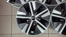 Load image into Gallery viewer, 4x Alufelge 16 Zoll 6.5" 5x114.3 45ET Glanz Schwarz 52910-G5500 Kia Niro FEL4646863785rz
