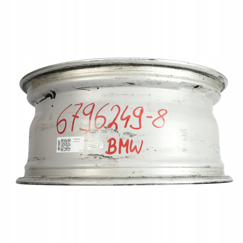 1x Alufelge 18 Zoll 8.0" 5x120 30ET Glanz Schwarz 6796249 BMW F30 F32 Rim Wheel FEL2729169066to