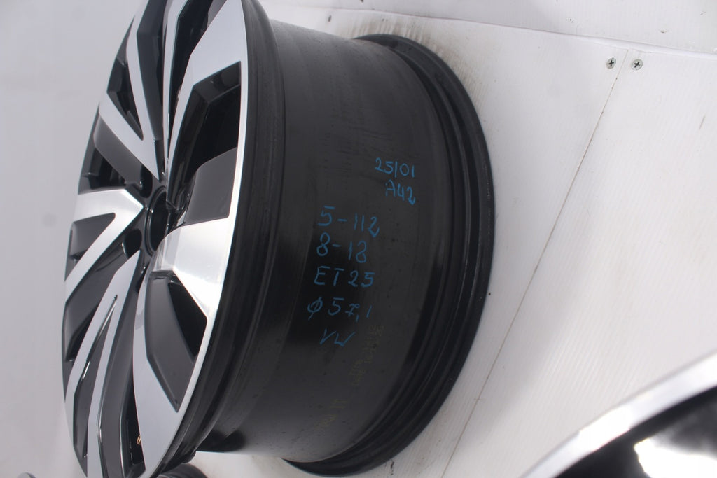 1x Alufelge 18 Zoll 8.0" 5x112 25ET 7G0601025M VW Rim Wheel FEL2350868292rz