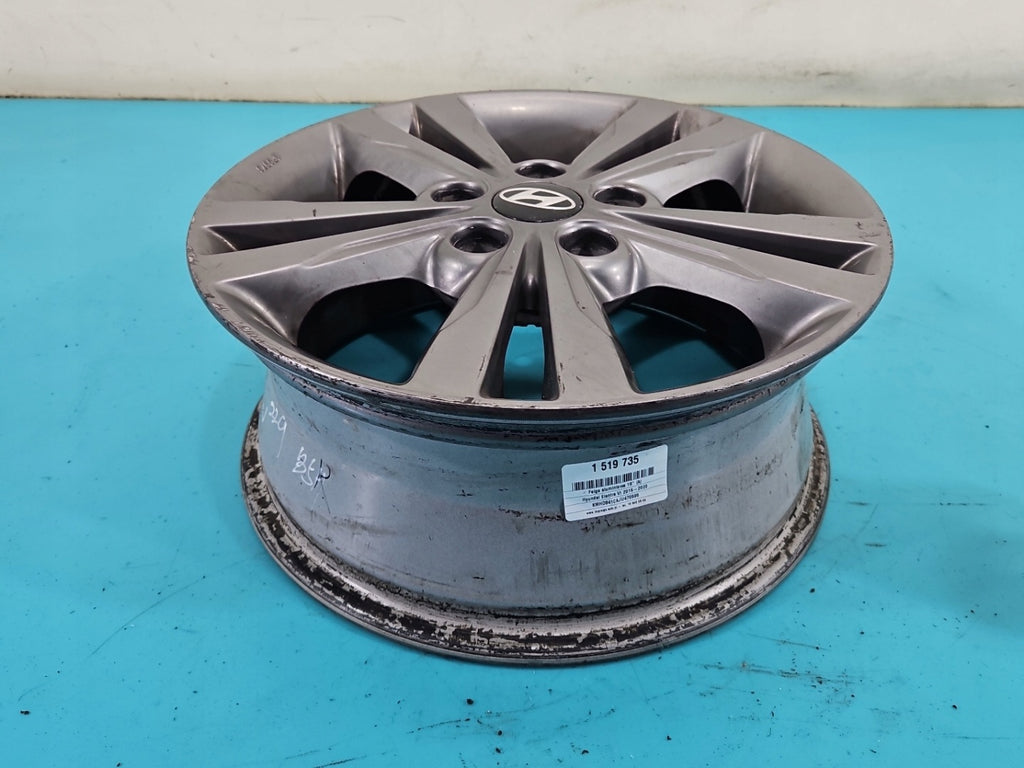 1x Alufelge 16 Zoll 6.5" 5x114.3 52910F2200 Hyundai Elantra Rim Wheel FEL5516537412sn
