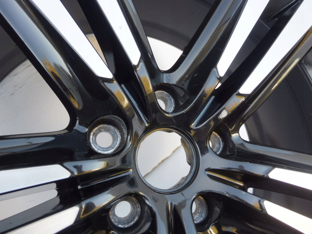 1x Alufelge 19 Zoll 8.0" 5x112 50ET Glanz Schwarz 5F0601025 Cupra Leon Rim Wheel