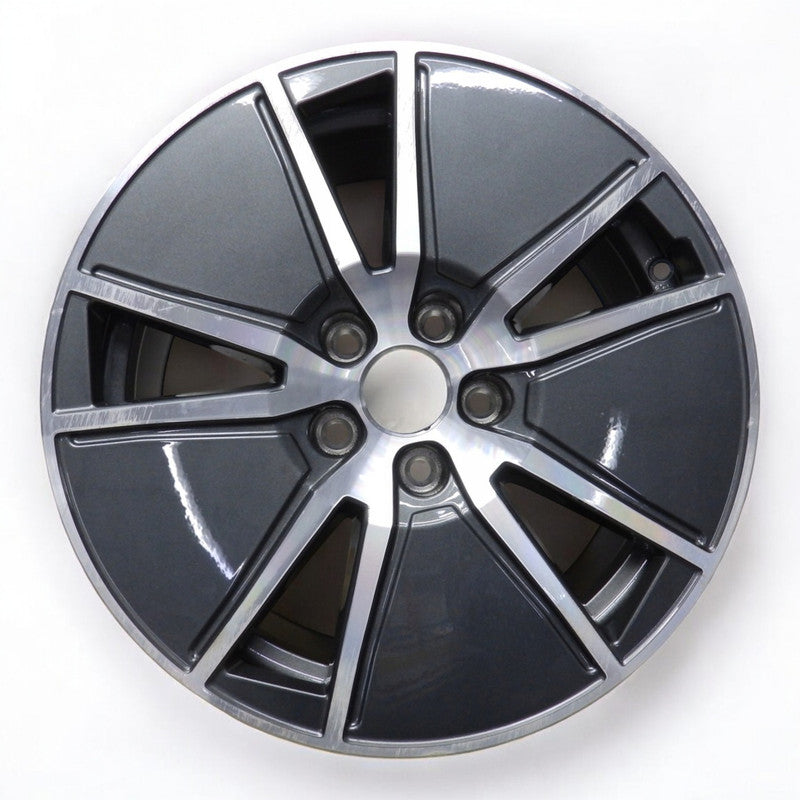 1x Alufelge 17 Zoll 7.5" 5x112 38ET Glanz Grau 8W0601025 Audi A4 Mg Rim Wheel