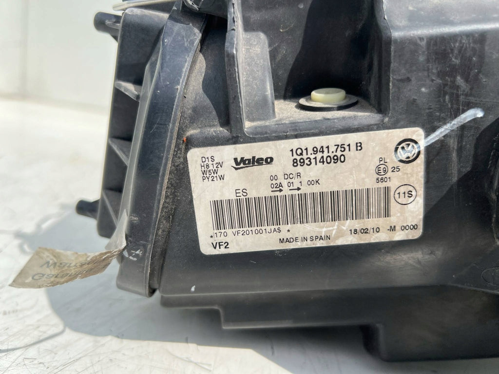 Frontscheinwerfer VW Eos 1Q1941752 Xenon Ein Stück (Rechts oder Links) Headlight SCH5947671321qd