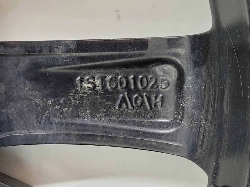 1x Alufelge 15 Zoll 5.5" 4x100 41ET Glanz Grau Skoda Citigo Rim Wheel FEL9402734615jo