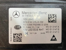 Laden Sie das Bild in den Galerie-Viewer, Frontscheinwerfer Mercedes-Benz Cla A1189061301 LED Links Scheinwerfer Headlight SCH2199791021ym