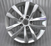 Load image into Gallery viewer, 1x Alufelge 16 Zoll 6.5&quot; 5x112 48ET Glanz Silber 5TA601025 VW Touran Rim Wheel