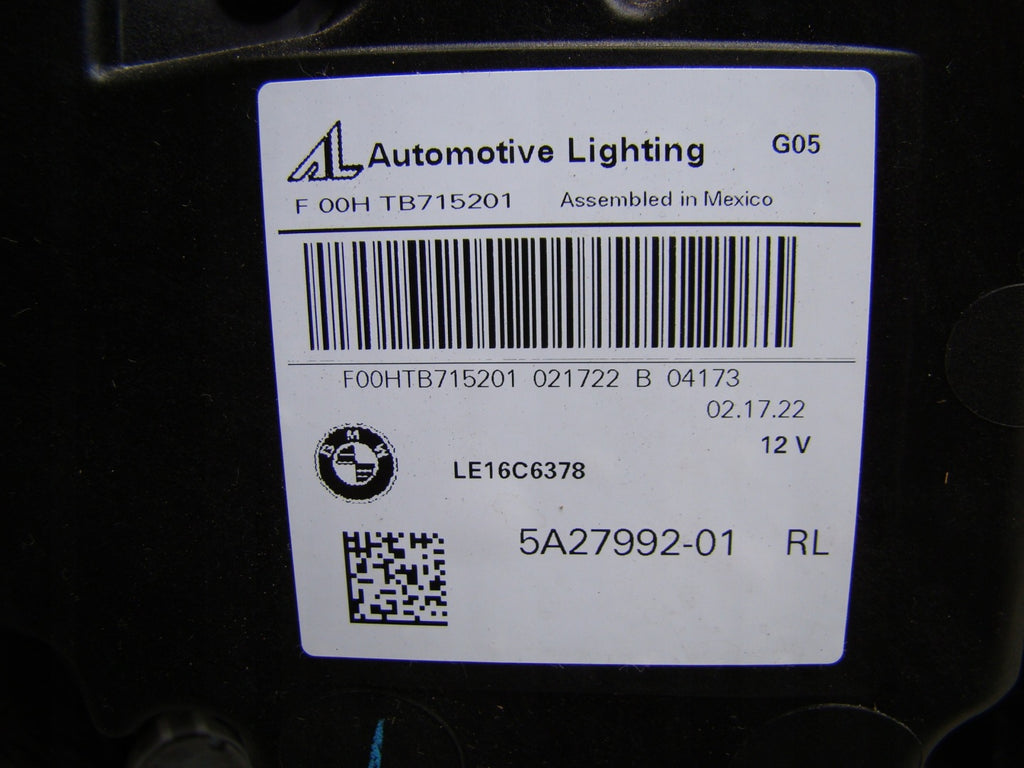 Frontscheinwerfer BMW X5 G05 G06 5A27992-01 LED Rechts Scheinwerfer Headlight SCH4818625841tt