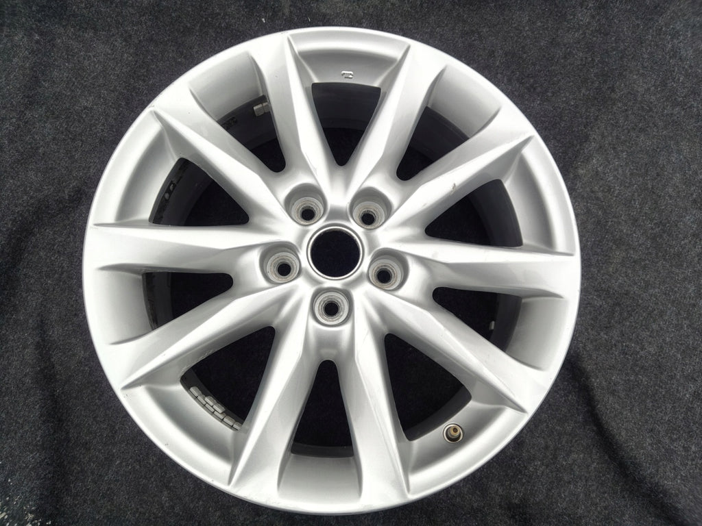 1x Alufelge 18 Zoll 7.0" 5x114.3 50ET Glanz Silber 9965337080A Mazda 3 Rim Wheel FEL5442658844gq