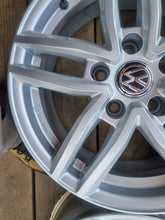Load image into Gallery viewer, 4x Alufelge 16 Zoll 6.5" 5x112 41ET Glanz Silber KBA53206 VW Rim Wheel FEL9154988124st