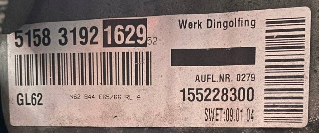 Motor BMW E65 E66 N62B44 4.4 2004 Benzin Engine Komplett