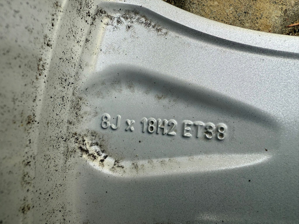 4x Alufelge 18 Zoll 8.0" 5x112 38ET Silber A2534010800 Mercedes-Benz Rim Wheel FEL1268525204vk