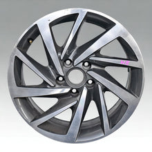 Laden Sie das Bild in den Galerie-Viewer, 1x Alufelge 17 Zoll 7.0&quot; 5x112 40ET Glanz Grau 5NA601025P Mg Tiguan Rim Wheel