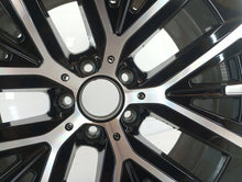 Load image into Gallery viewer, 1x Alufelge 19 Zoll 8.5" 5x112 30ET Glanz Schwarz A2144014100 Mercedes-Benz FEL3762252138vf