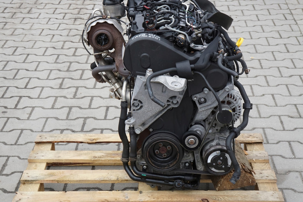 Motor VW Polo IV CAY 1.6 TDI 175TKm Diesel Engine Unkomplett