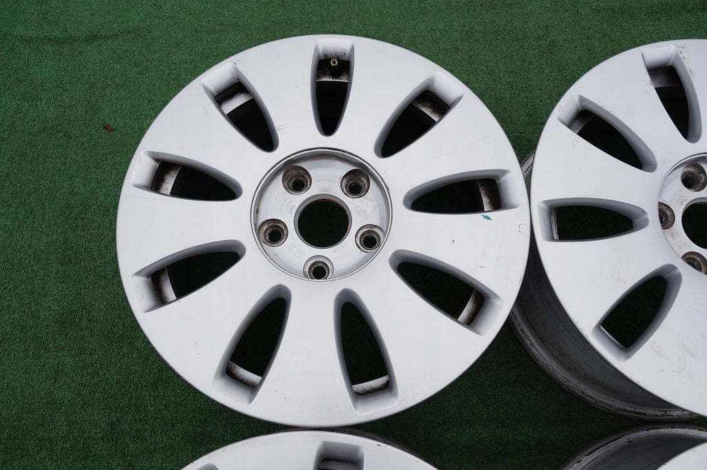 4x Alufelge 16 Zoll 7.0" 5x112 42ET Glanz Silber 8E0601025AE Audi A4 B6 B7 FEL2436425546ej