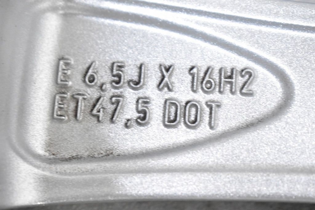 1x Alufelge 16 Zoll 6.5" 4x108 47 5ET H1BJ-1007-C1A Ford Fiesta Rim Wheel