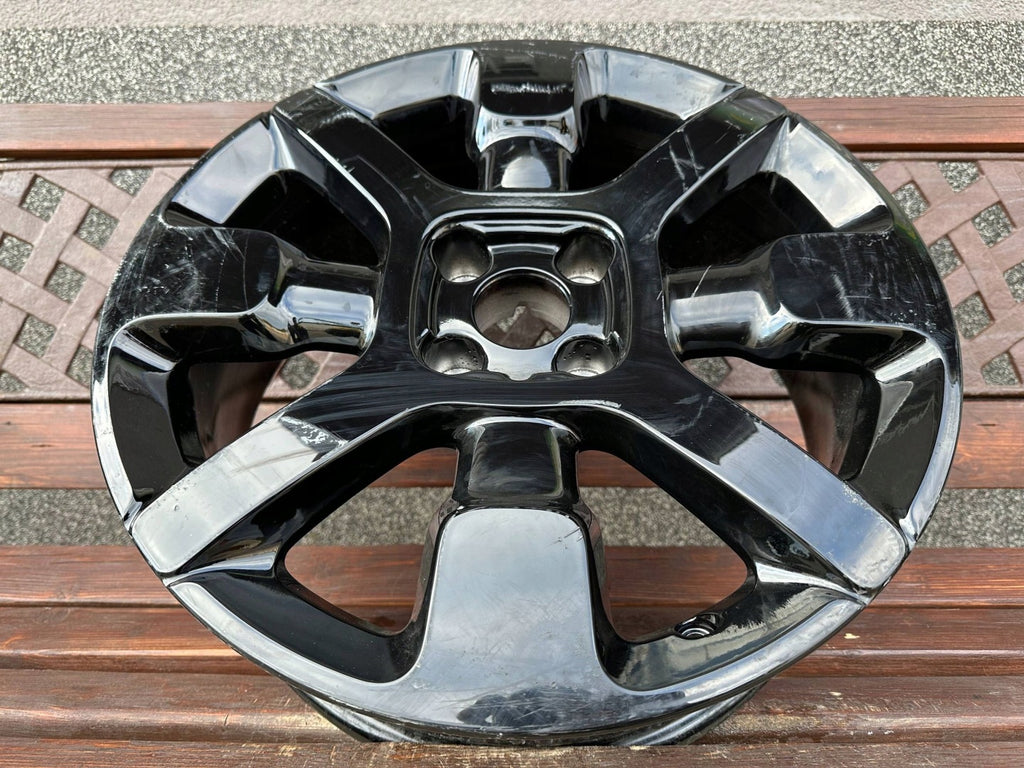 1x Alufelge 17 Zoll 6.5" 4x108 19ET Glanz Schwarz 9800494077 Citroën C4 Cactus FEL8313808697rm