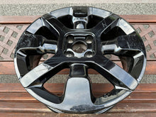 Load image into Gallery viewer, 1x Alufelge 17 Zoll 6.5" 4x108 19ET Glanz Schwarz 9800494077 Citroën C4 Cactus FEL8313808697rm